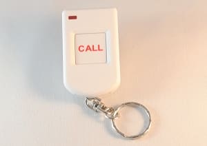 large call button for low cost 433 MHz transmitter